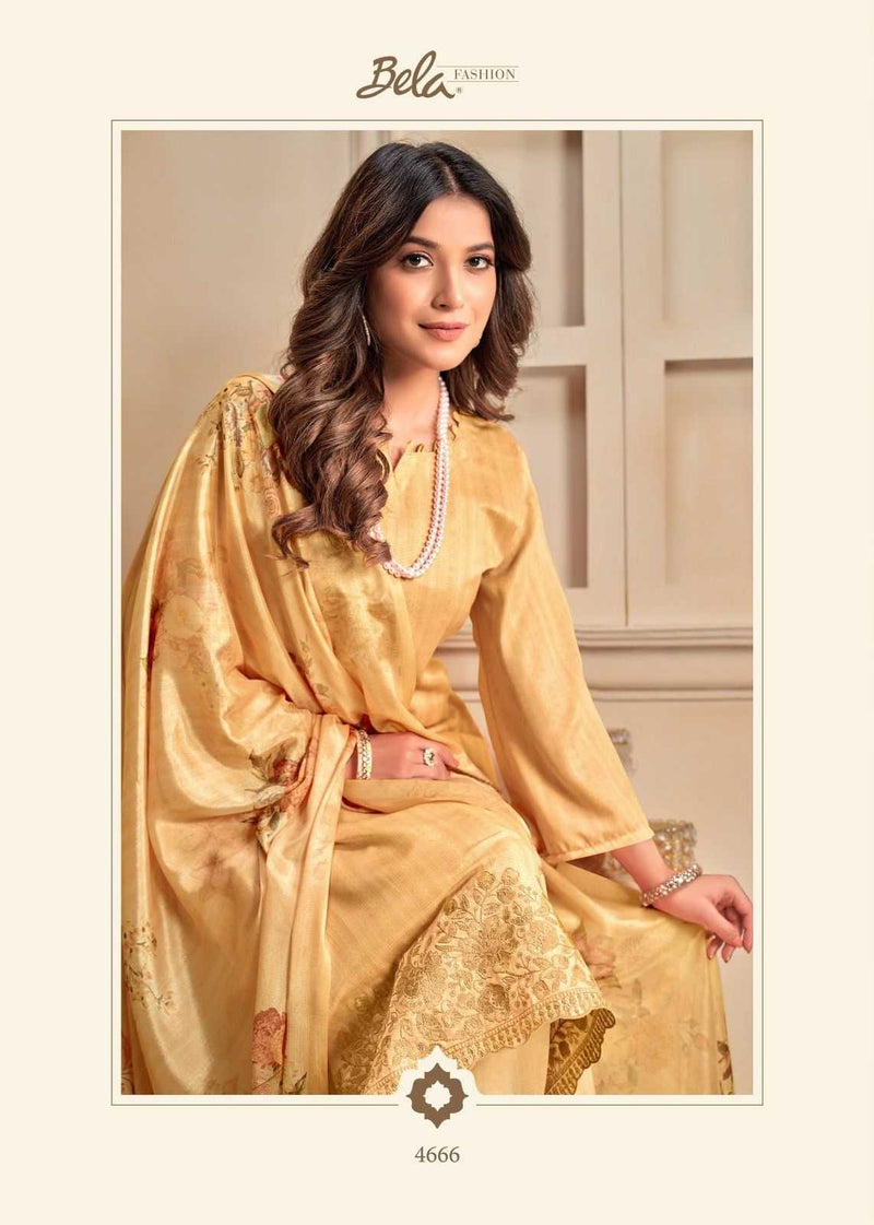 Bela Fashion Nyra Silk Print Heavy Designer Festival Wear Salwar Suit