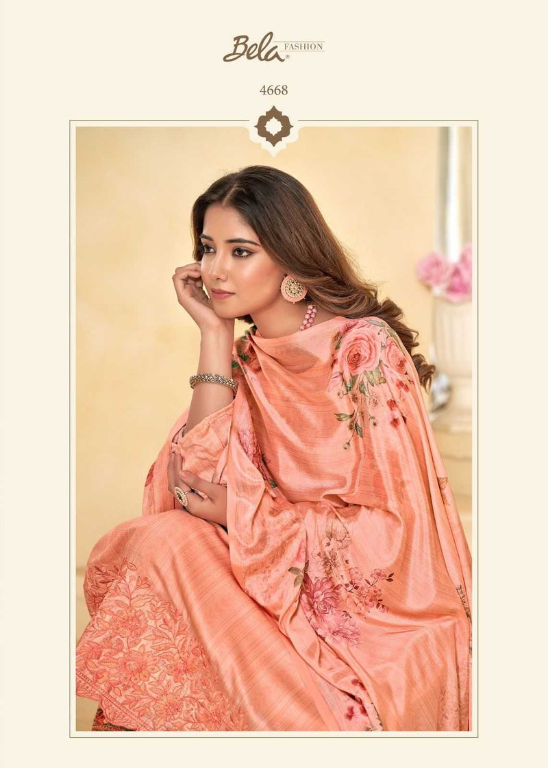 Bela Fashion Nyra Silk Print Heavy Designer Festival Wear Salwar Suit