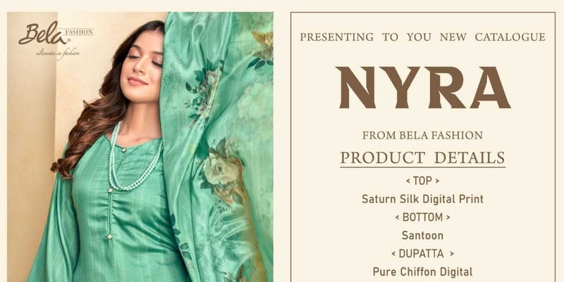 Bela Fashion Nyra Silk Print Heavy Designer Festival Wear Salwar Suit