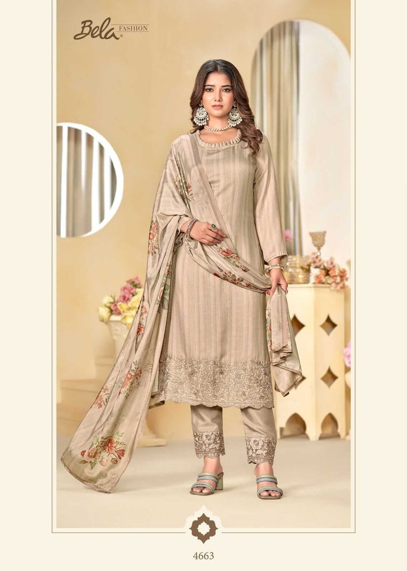 Bela Fashion Nyra Silk Print Heavy Designer Festival Wear Salwar Suit