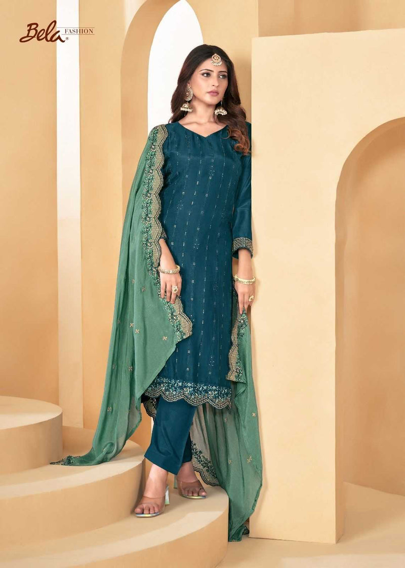 Bela Fashion Sahra Russian Silk Designer Festival Wear Salwar Suit