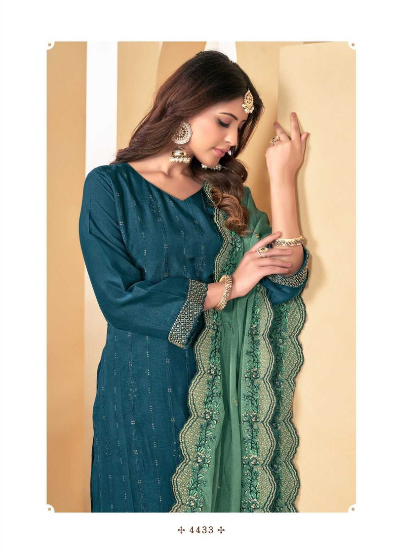 Bela Fashion Sahra Russian Silk Designer Festival Wear Salwar Suit