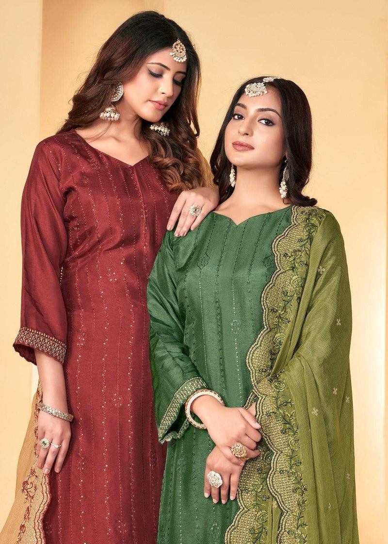 Bela Fashion Sahra Russian Silk Designer Festival Wear Salwar Suit