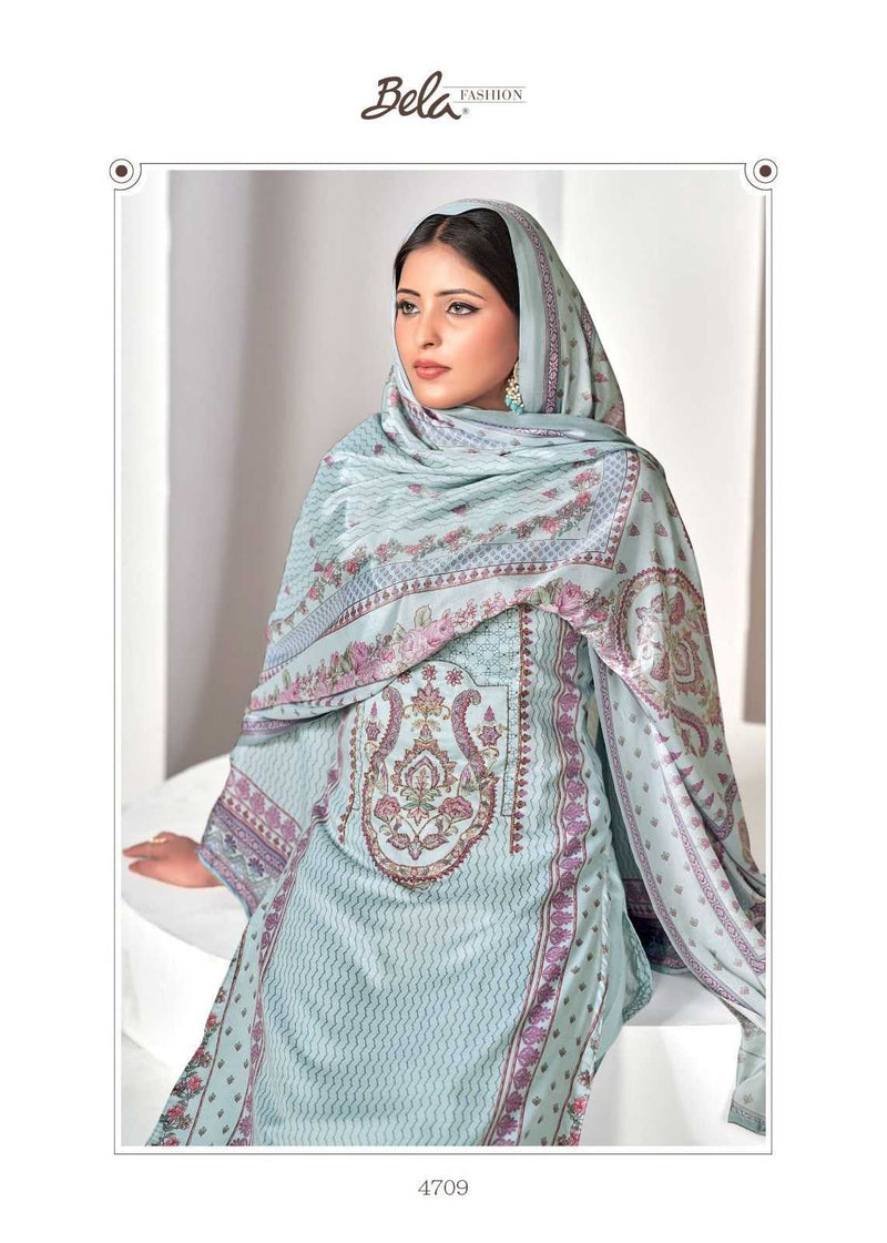 Bela Fashion Suramya Muslin Digital Print Fancy Wear Salwar Suit
