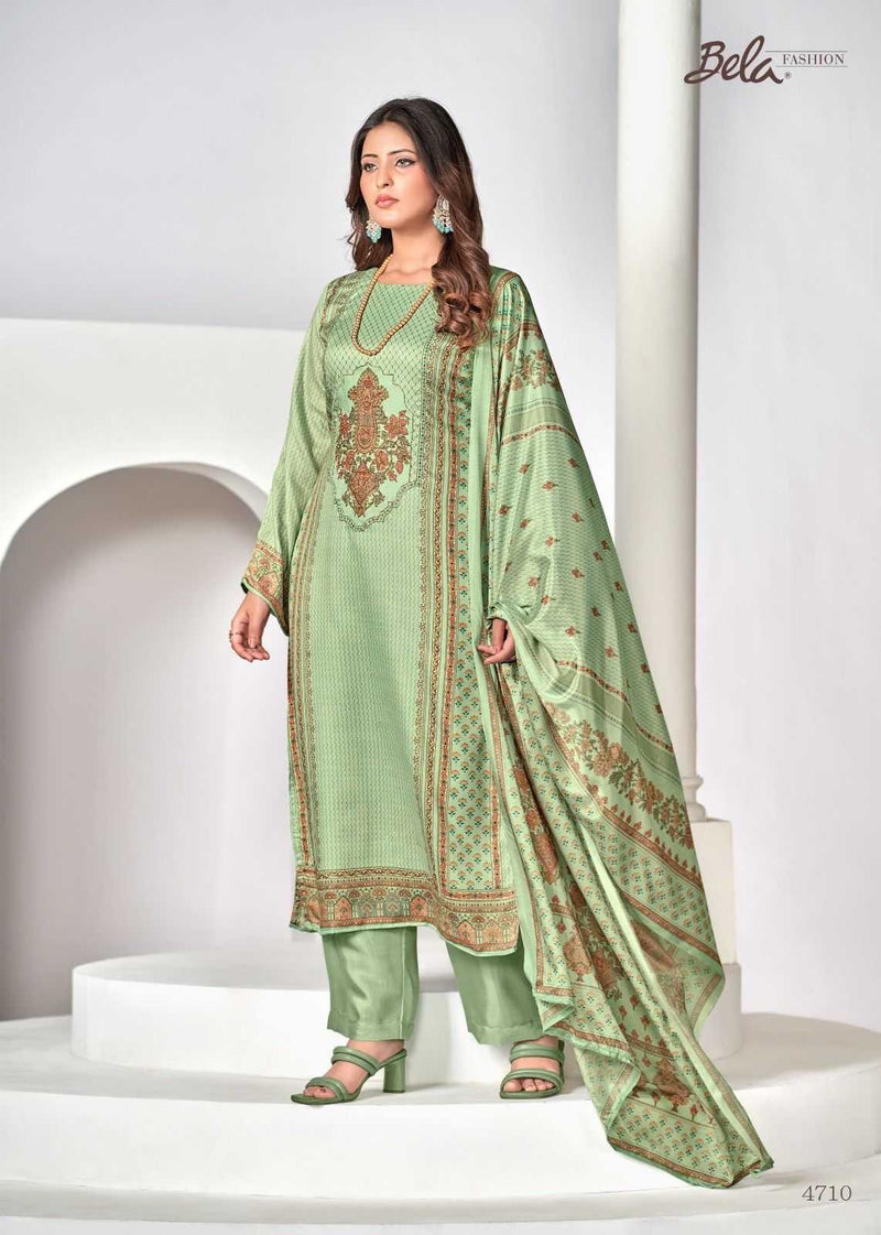 Bela Fashion Suramya Muslin Digital Print Fancy Wear Salwar Suit