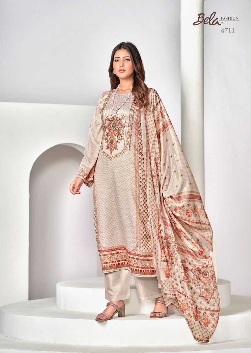 Bela Fashion Suramya Muslin Digital Print Fancy Wear Salwar Suit