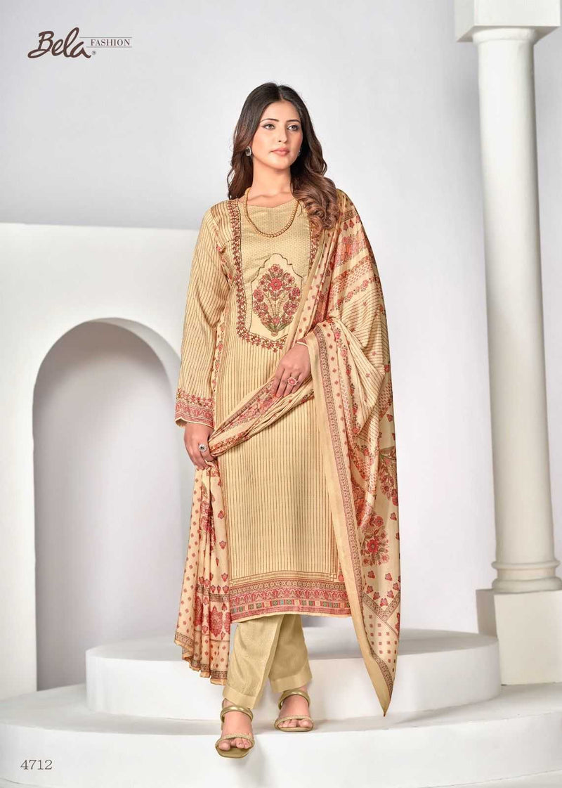 Bela Fashion Suramya Muslin Digital Print Fancy Wear Salwar Suit
