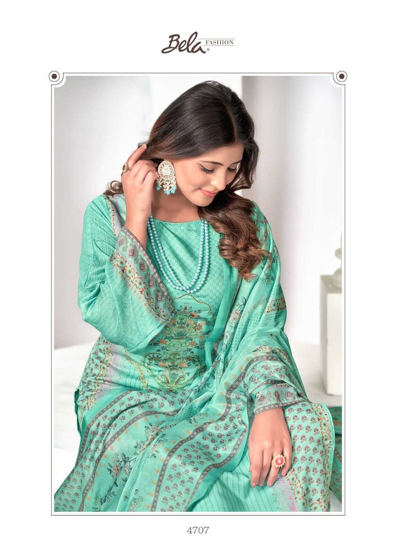 Bela Fashion Suramya Muslin Digital Print Fancy Wear Salwar Suit