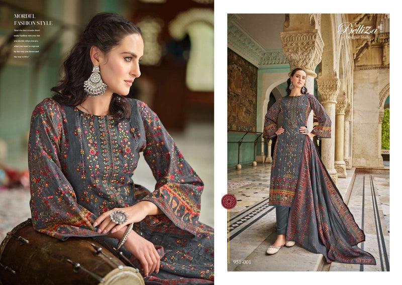 Belliza Designer Studio Bin Saeed Vol 6 Cotton Digital Print Salwar Suit