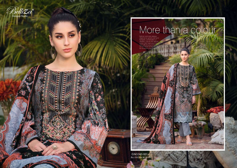 Belliza Designer Studio Naira Vol 64 Cotton Digital Print Designer Salar Suit