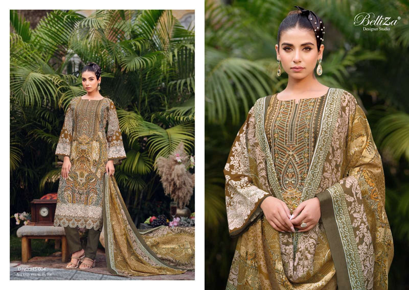 Belliza Designer Studio Naira Vol 64 Cotton Digital Print Designer Salar Suit