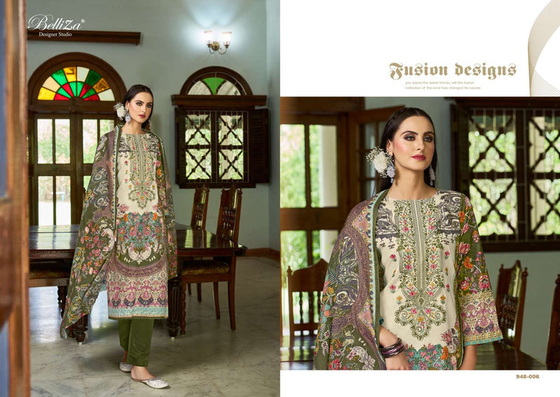 Belliza Designer Studio Naira Vol 66 Cotton Digital Print Designer Salwar Suit