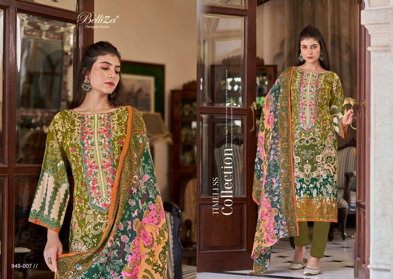 Belliza Designer Studio Naira Vol 67 Cotton Digital Print Stylish Salwar Kameez