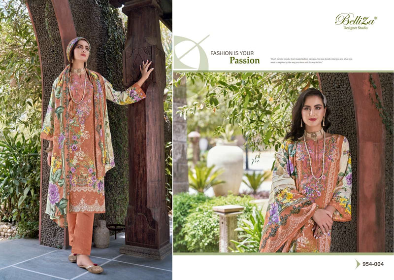 Belliza Designer Studio Naira Vol 69 Cotton Digital Print Salwar Suit