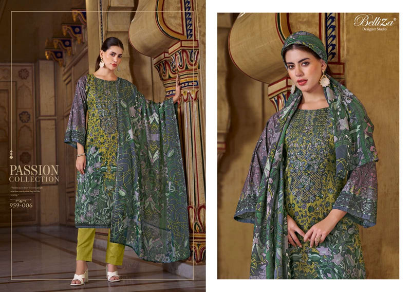 Belliza Designer Studio Naira Vol 70 Cotton Digital Print Salwar Suit