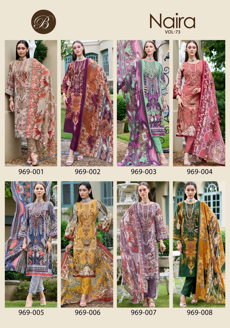 Belliza Designer Studio Naira Vol 73 Cotton Digital Print Fancy Salwar Suit