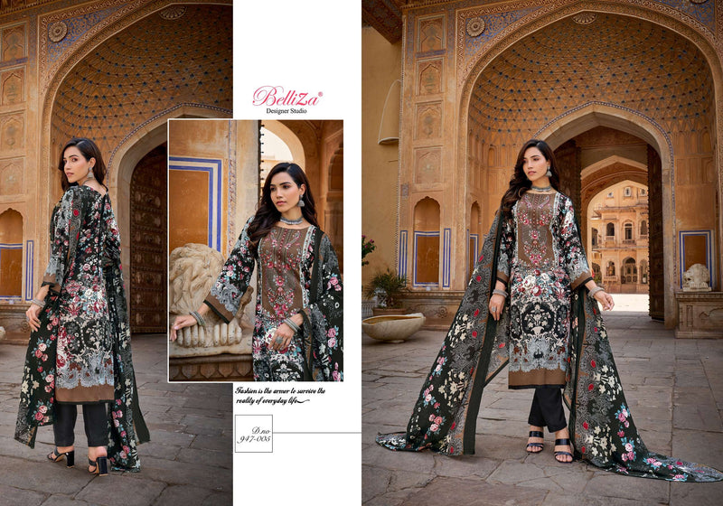 Belliza Designer Studio Riwayat Cotton Digital Print Casual Wear Stylish Salwar Suit