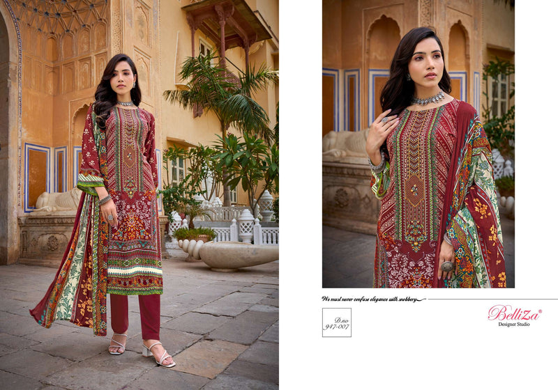 Belliza Designer Studio Riwayat Cotton Digital Print Casual Wear Stylish Salwar Suit