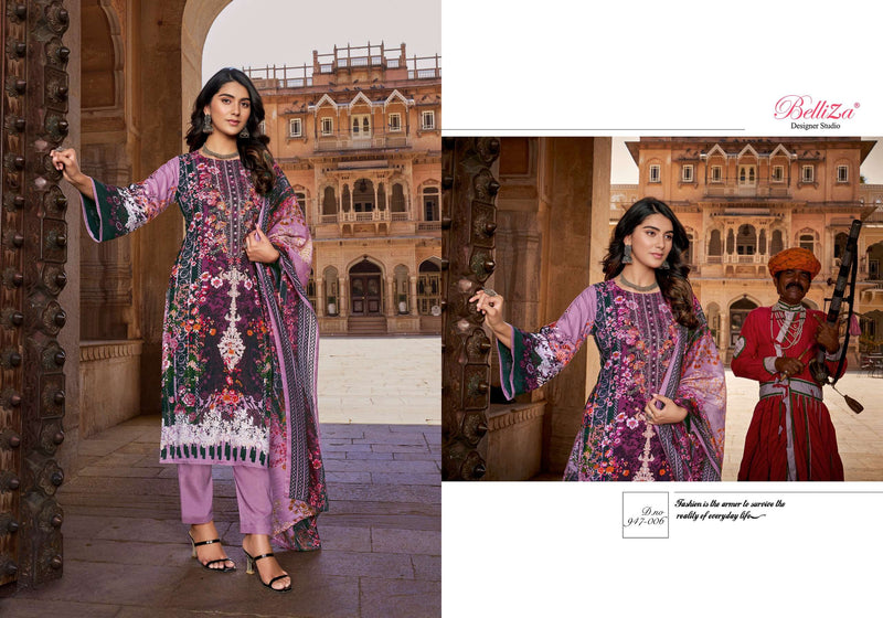 Belliza Designer Studio Riwayat Cotton Digital Print Casual Wear Stylish Salwar Suit