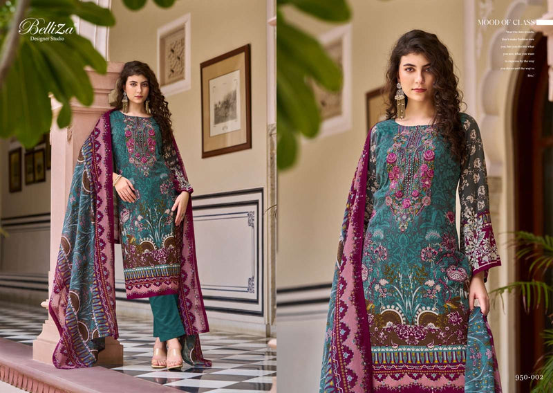 Belliza Designer Studio Riwayat Vol 2 Viscose Rayon Digital Print Fancy Salwar Kameez