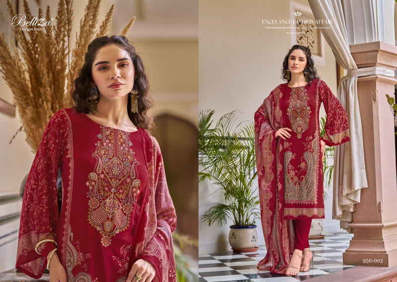 Belliza Designer Studio Riwayat Vol 2 Viscose Rayon Digital Print Fancy Salwar Kameez