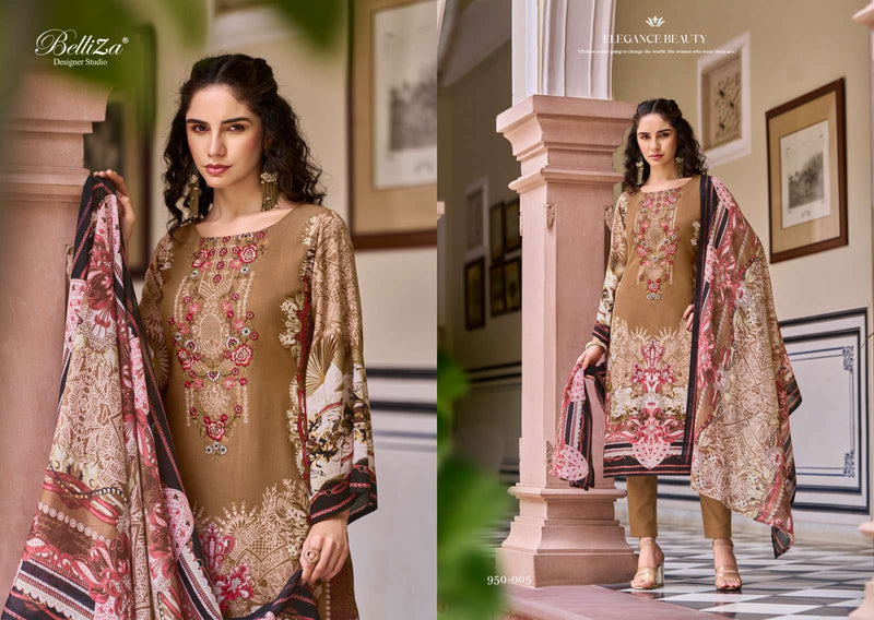 Belliza Designer Studio Riwayat Vol 2 Viscose Rayon Digital Print Fancy Salwar Kameez