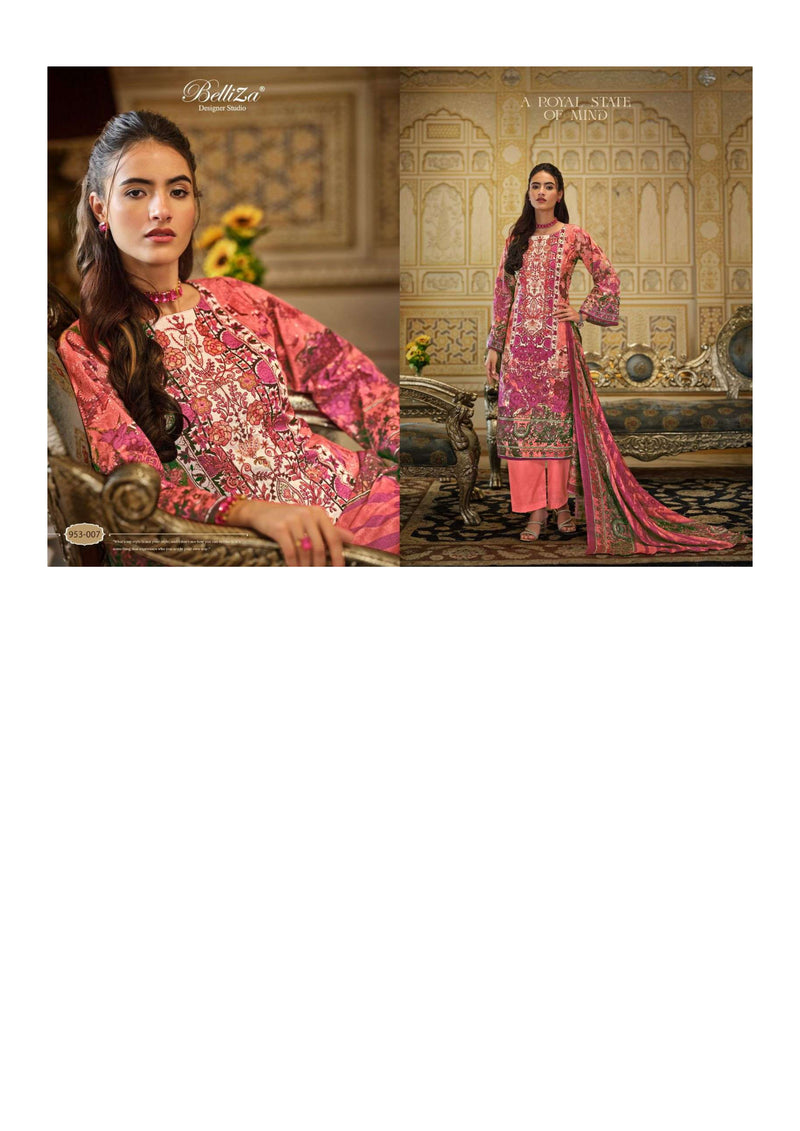 Belliza Designer Studio Naira Vol 68 Pure Cotton Digital Prints Fancy Salwar Suit