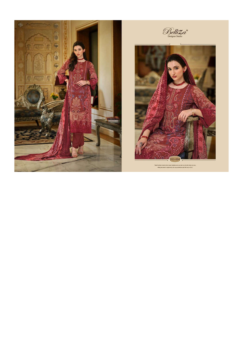 Belliza Designer Studio Naira Vol 68 Pure Cotton Digital Prints Fancy Salwar Suit