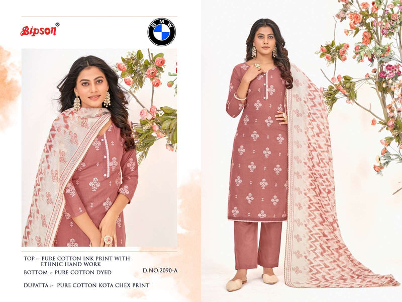 Bipson Bmw 2089-2090 Amazing Ethnic Handwork Cotton Ladies