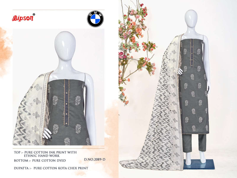Bipson Bmw 2089-2090 Amazing Ethnic Handwork Cotton Ladies