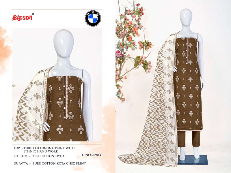 Bipson Bmw 2089-2090 Amazing Ethnic Handwork Cotton Ladies