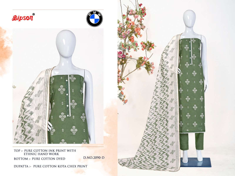 Bipson Bmw 2089-2090 Amazing Ethnic Handwork Cotton Ladies