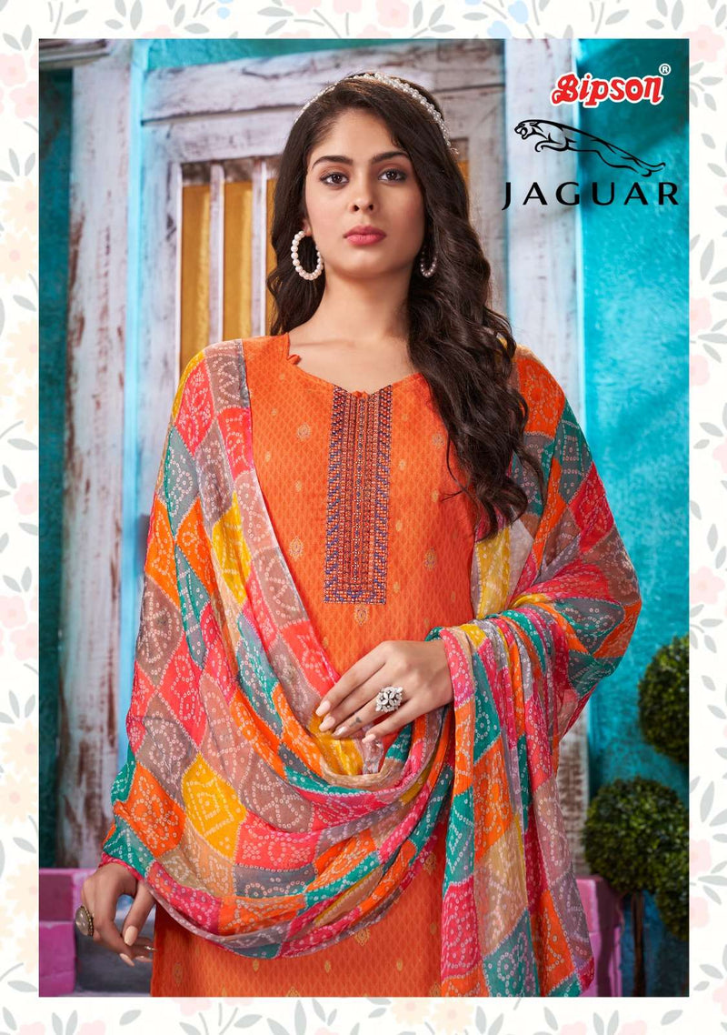 Bipson Jaguar 2177-2178 Meenakari Print Adorable Salwar Kameez