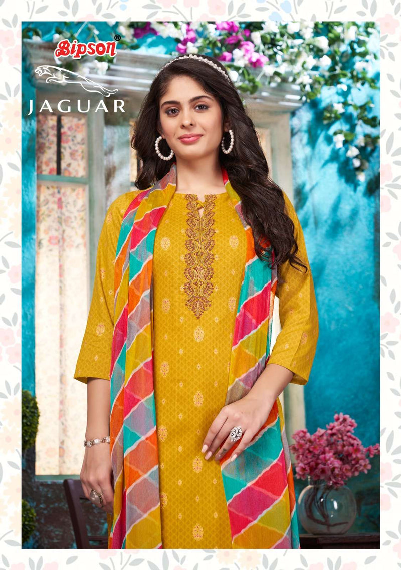 Bipson Jaguar 2177-2178 Meenakari Print Adorable Salwar Kameez