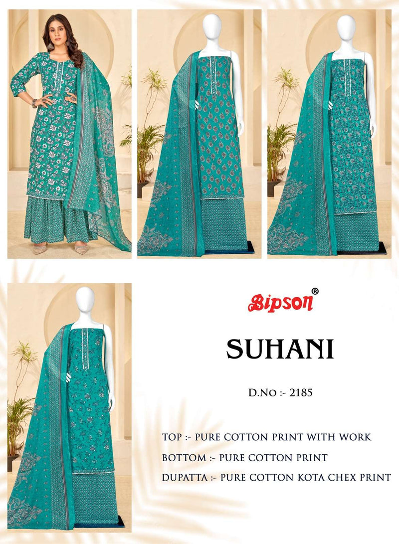 Bipson Suhani 2184-2185 Printed Casual Wear Salwar Kameez