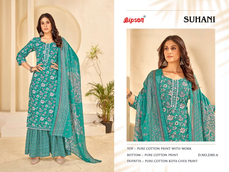 Bipson Suhani 2184-2185 Printed Casual Wear Salwar Kameez