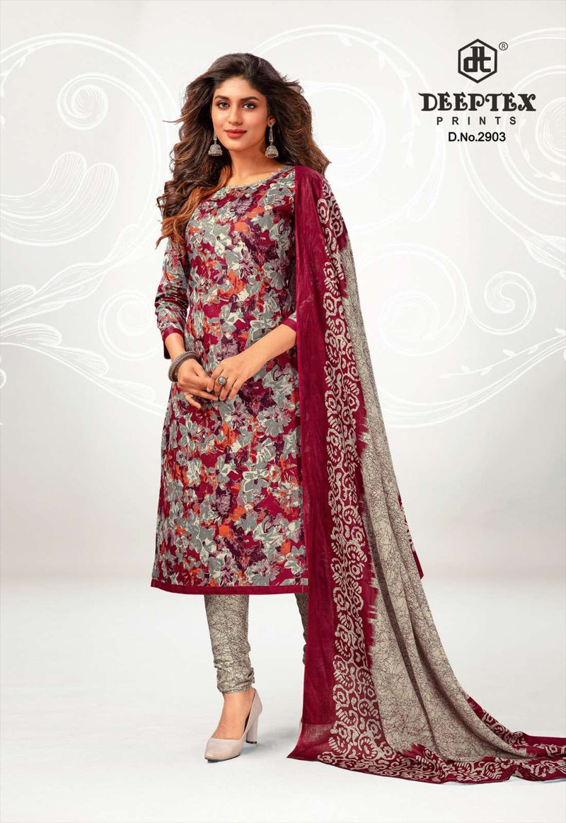 Chief Guest Vol 29 By Deeptex Prints Beautiful Designs Cotton Ladies Dress Materials Catalogue