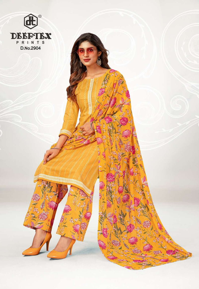 Chief Guest Vol 29 By Deeptex Prints Beautiful Designs Cotton Ladies Dress Materials Catalogue