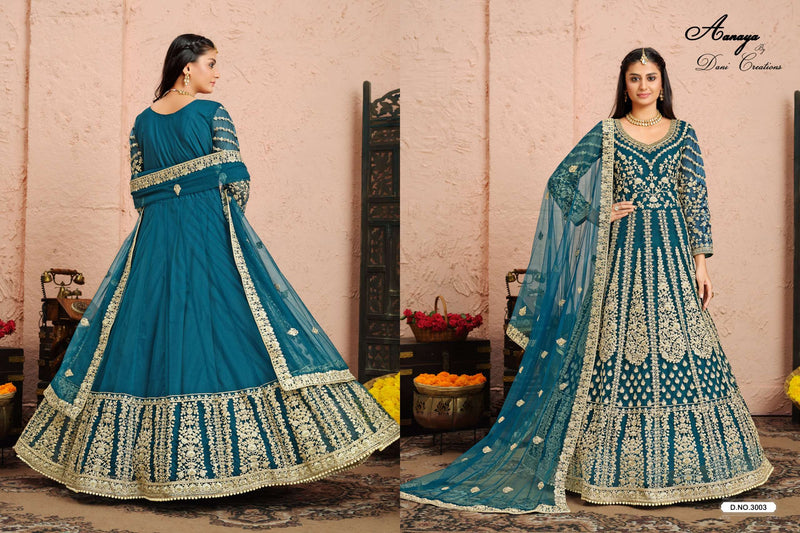 Dani Creation Aanaya 3000 Series Net Heavy Designer Party Wear Collection