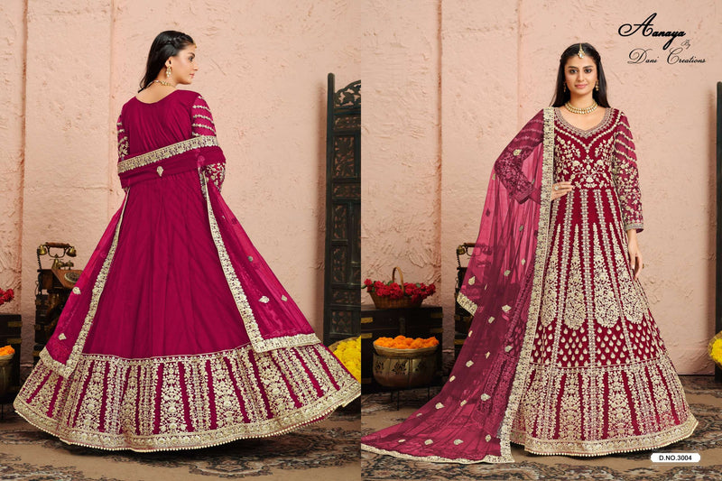 Dani Creation Aanaya 3000 Series Net Heavy Designer Party Wear Collection