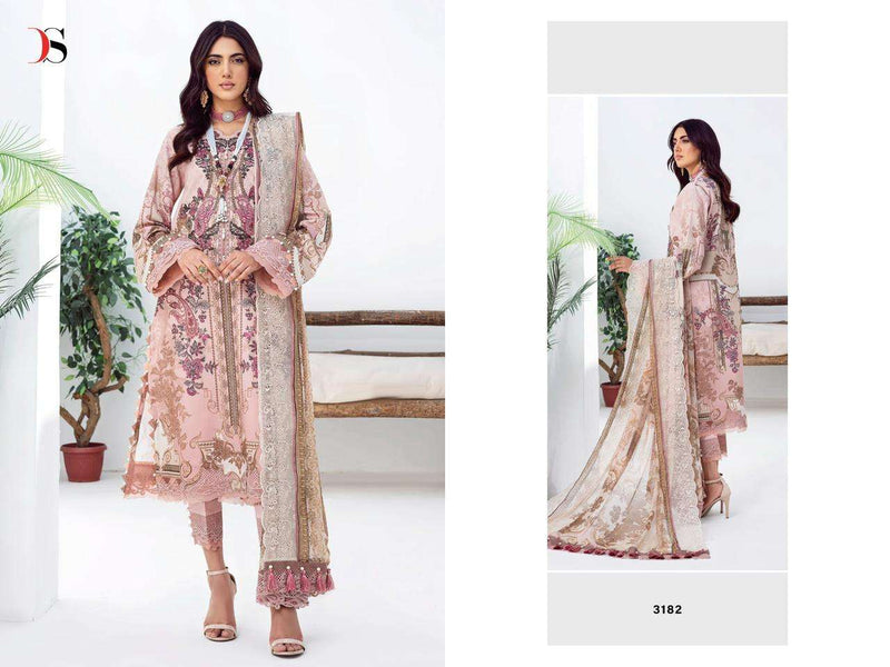 Deepsy Suit Jade Needle Wonder 23 Vol 2 Embroidered Patches Work Pakistani Salwar Kameez