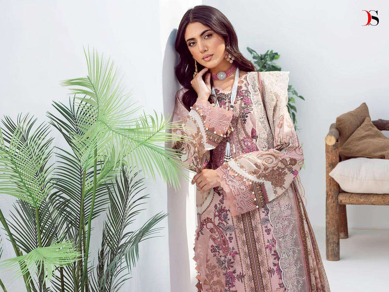 Deepsy Suit Jade Needle Wonder 23 Vol 2 Embroidered Patches Work Pakistani Salwar Kameez