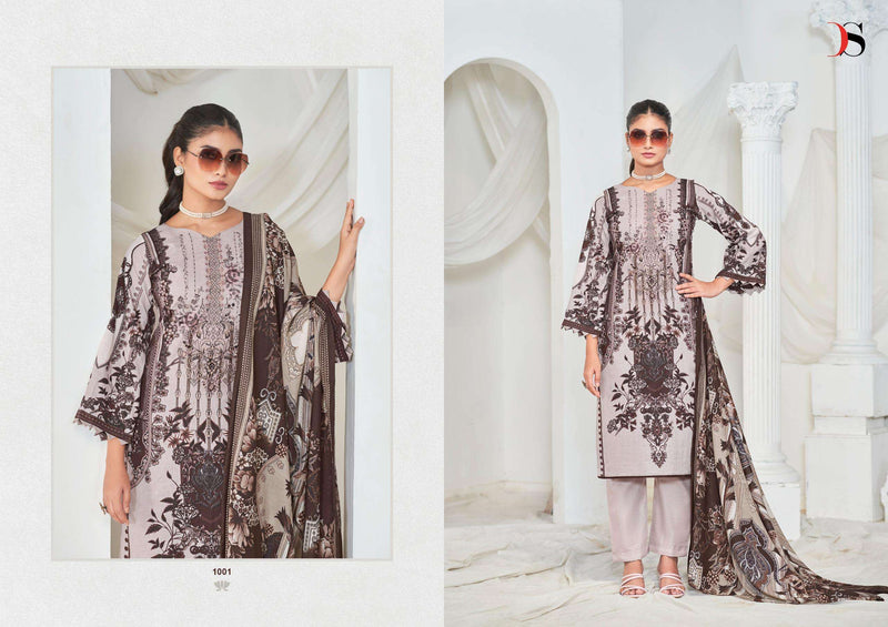 Deepsy Suits Gulnoor Cotton Print Self Embroidery Salwar Kameez