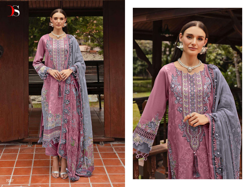 Deepsy Suits Jade Bliss Lawn 24 Vol 2 Cotton Heavy Patch Embroidery Fancy Salwar Kameez