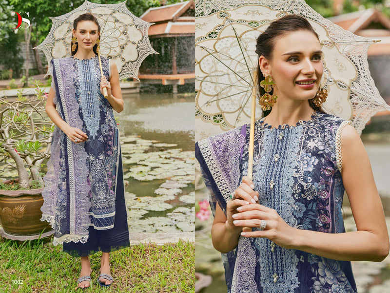 Deepsy Suits Jade Needle Wonder 24 Vol 2 Cotton Embroidery Salwar Suit