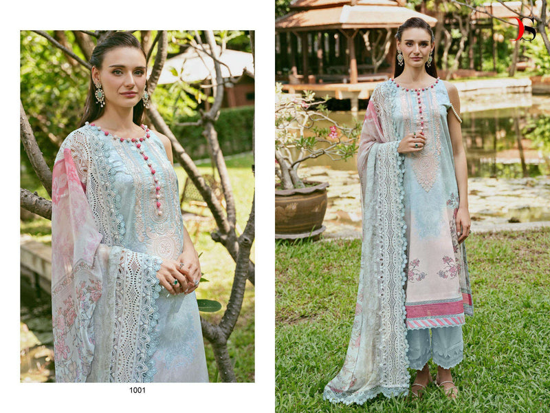Deepsy Suits Jade Needle Wonder 24 Vol 2 Cotton Embroidery Salwar Suit