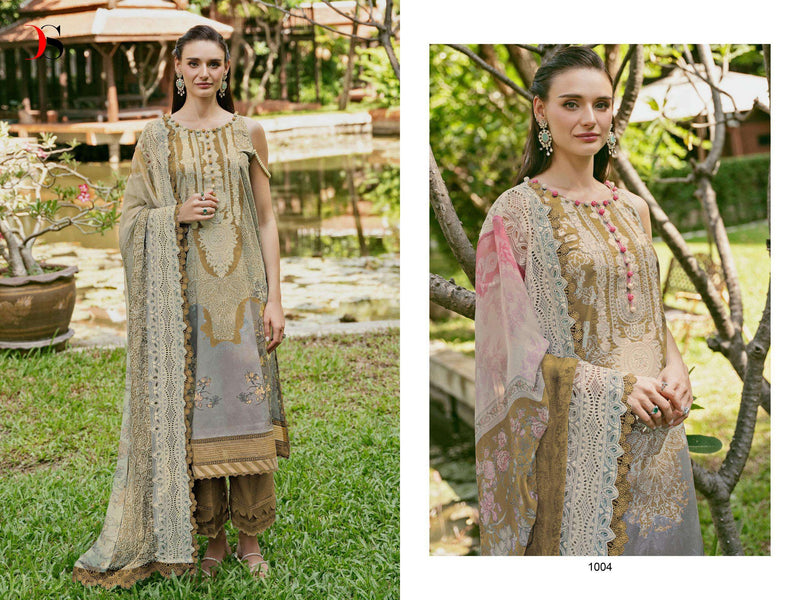 Deepsy Suits Jade Needle Wonder 24 Vol 2 Cotton Embroidery Salwar Suit