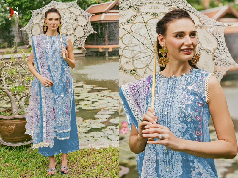Deepsy Suits Jade Needle Wonder 24 Vol 2 Cotton Embroidery Salwar Suit