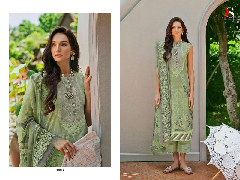 Deepsy Suits Jade Needle Wonder 24 Vol 2 Cotton Embroidery Salwar Suit