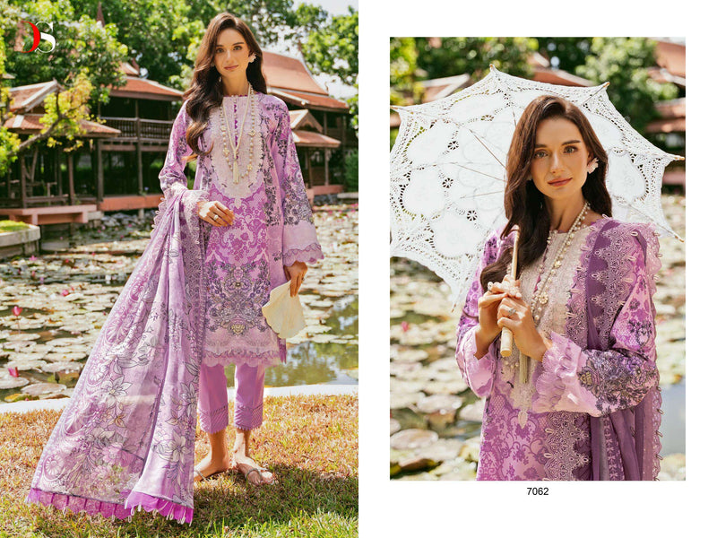 Deepsy Suits Jade Needle Wonder 24 Vol 3 Cotton Print Embroidery Fancy Salwar Kameez